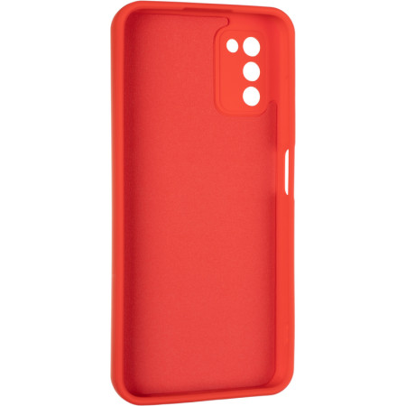 Чехол-силикон Gelius Ring Case Samsung A037, A03S Red (Класс B)
