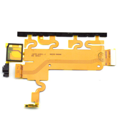 Шлейф для Sony C6902 L39h Xperia Z1, C6903, C6906, C6943, мікрофона, міжплатний, кнопки включення