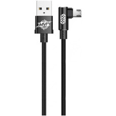 Кабель USB Baseus MVP Elbow Micro (L Shape) (CAMMVP-A01) (1m) (Чорний \ Black)