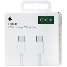 Кабель Original Quality Type-C to Type-C (Woven) (box) 1m, Green