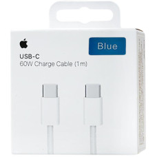 Кабель Original Quality Type-C to Type-C (Woven) (box) 1m, Blue
