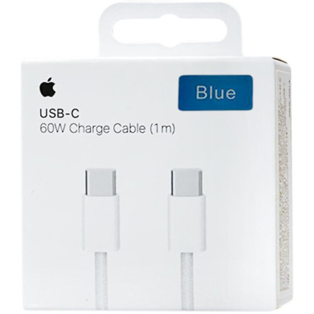 Кабель Original Quality Type-C/Type-C (Woven) (box) 1m, Blue