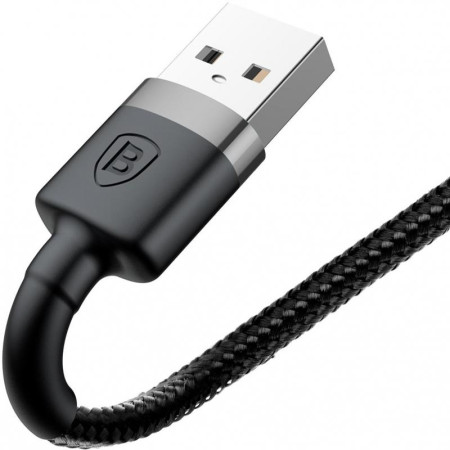 Кабель USB Baseus Cafule Lightning (2m) (CALKLF-CG1) Black