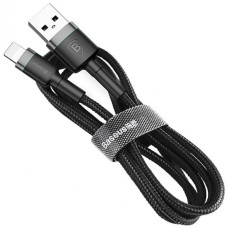 Кабель USB Baseus Cafule USB to Lightning (2m) Black (CALKLF-CG1)