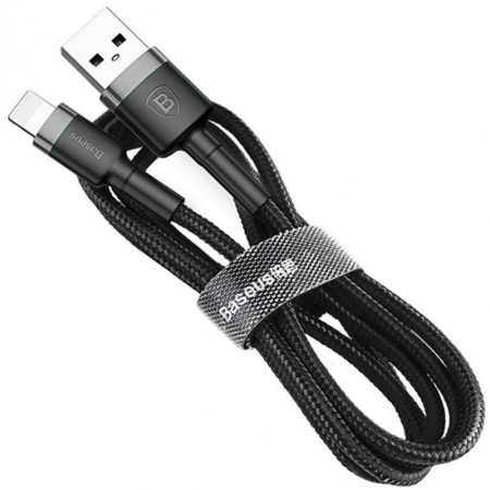 Кабель USB Baseus Cafule Lightning (2m) (CALKLF-CG1) Black