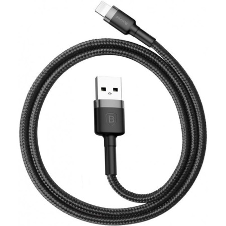Кабель USB Baseus Cafule Lightning (2m) (CALKLF-CG1) Black