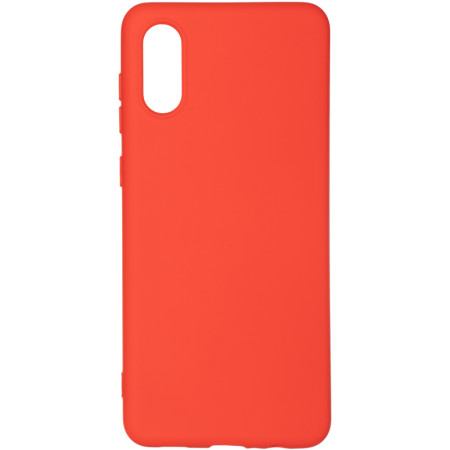 Чехол-силикон Full Soft Matte Case Samsung A022, A02 Red (Класс B)