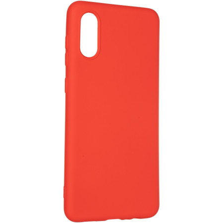 Чехол-силикон Full Soft Matte Case Samsung A022, A02 Red (Класс B)