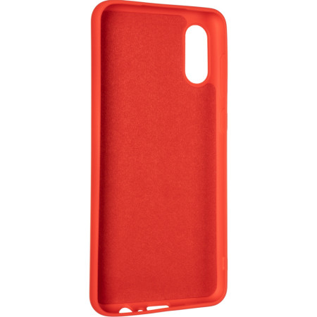 Чехол-силикон Full Soft Matte Case Samsung A022, A02 Red (Класс B)