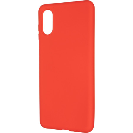 Чехол-силикон Full Soft Matte Case Samsung A022, A02 Red (Класс B)