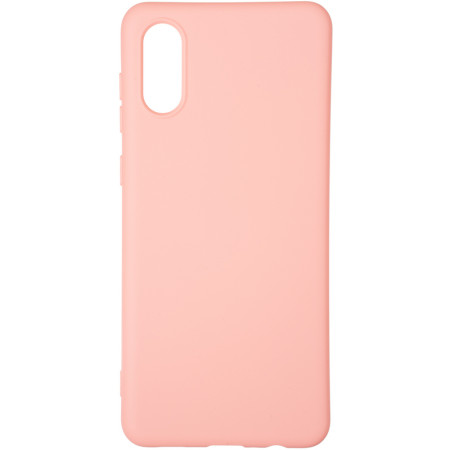 Чехол-силикон Full Soft Matte Case Samsung A022, A02 Pink (Класс B)