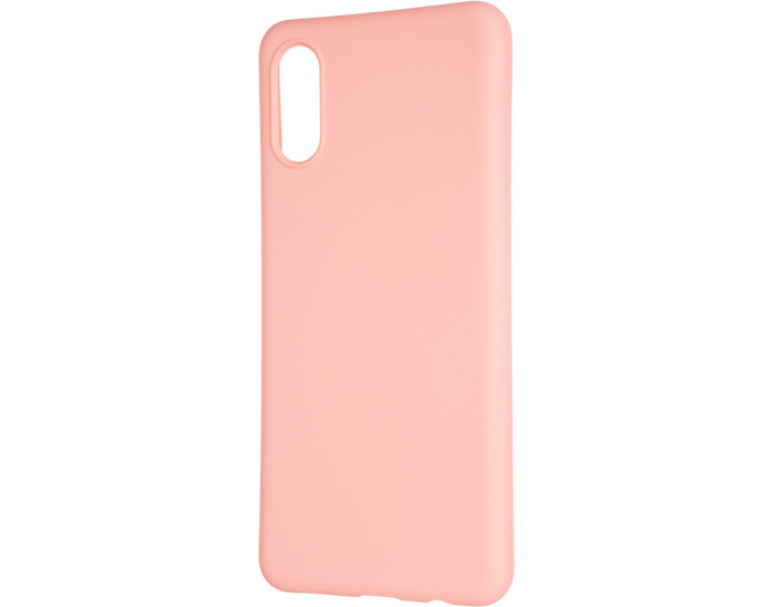Чехол-силикон Full Soft Matte Case Samsung A022, A02 Pink