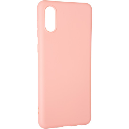 Чехол-силикон Full Soft Matte Case Samsung A022, A02 Pink (Класс B)