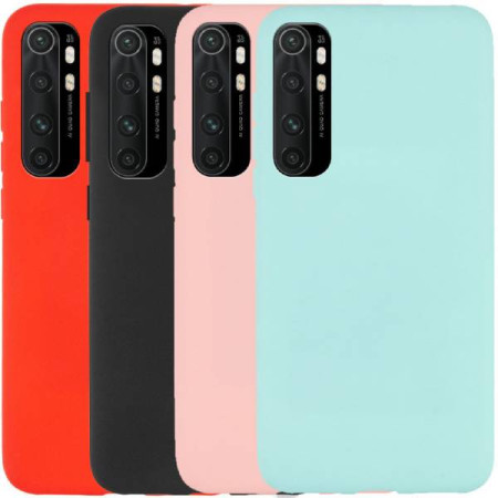Чехол-силикон оригинал Full Soft Matte Xiaomi Mi Note 10 Lite Hot Pink