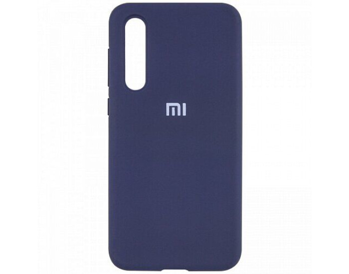 Чехол-силикон оригинал Full Soft Matte Xiaomi Mi10 Lite Navy Blue