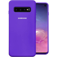Чехол-силикон оригинал Soft Matte Samsung G973 S10 Lilac