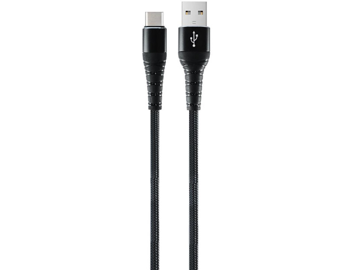 Кабель USB Gelius Pro Fast Speed 2 USB to Type-C Black (GP-UC05c)