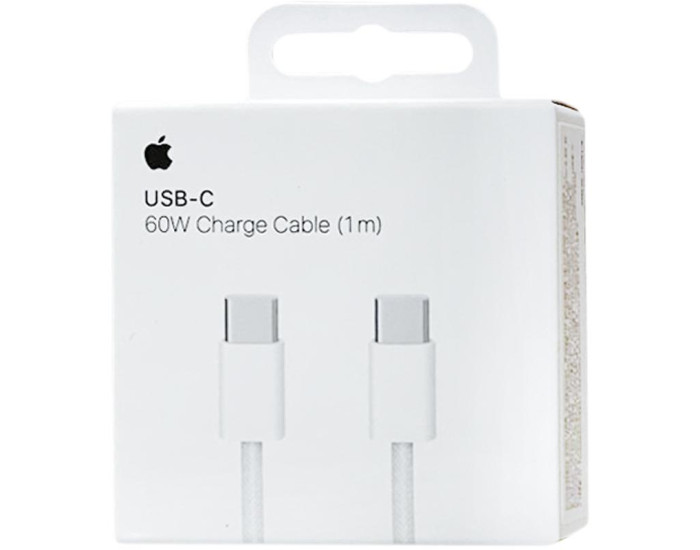 Кабель Original Quality Type-C/Type-C (Woven) (box) 1m, White