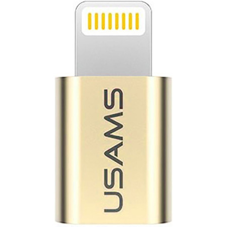 Адаптер Hoco UA17 Lightning Male to USB Female USB2.0 Черный (Класс B)