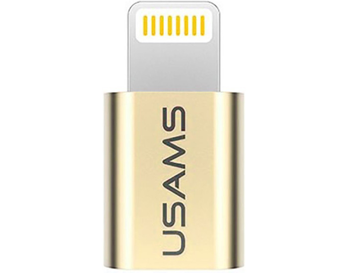 Переходник OTG Hoco UA17 Lightning Male to USB Female USB2.0, черный