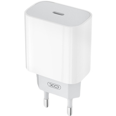 Сетевое зарядное устройство XO L77 (1Type-C/20W) White