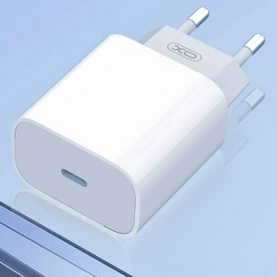 Сетевое зарядное устройство XO L77 (1Type-C/20W) White