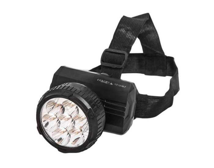 Фонарик на лоб LUXURY 1836(7LED)
