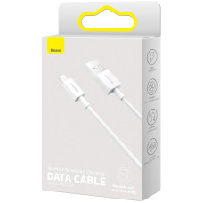 Кабель USB Baseus Superior Series MicroUSB 2A/1m (CAMYS-02) White 