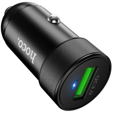 Автомобільне зарядний пристрій Hoco Z32A 1USB, 4A Black