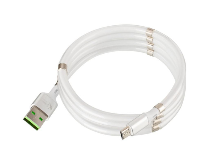 Кабель USB Krazi Super KZ-UC001m MicroUSB (Белый / White)