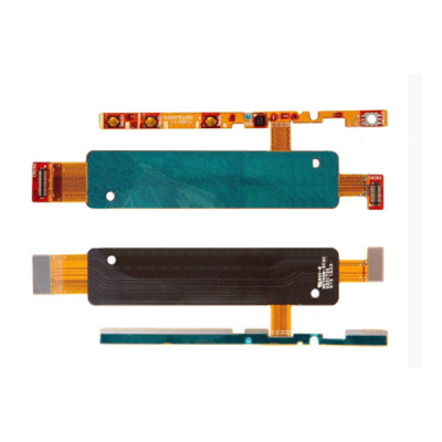 Шлейф для Sony E2312 Xperia M4 Aqua Dual, кнопки включення, з компонентами