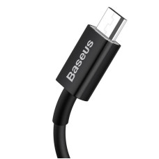 Кабель USB Baseus Superior Series USB to Micro (2A/1m) Black (CAMYS-01) 