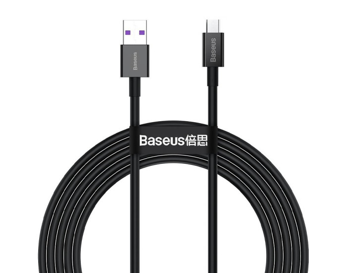 Кабель USB Baseus Superior Series USB to Micro (2A/1m) Black (CAMYS-01) 