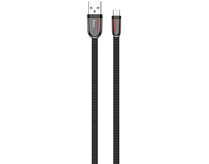 Кабель USB Hoco U74 Grand USB to Micro (1m) Black