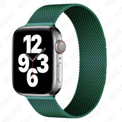 Ремінець для Apple Watch Milanise Loop Series 38/40 mm (Зелений / Green)