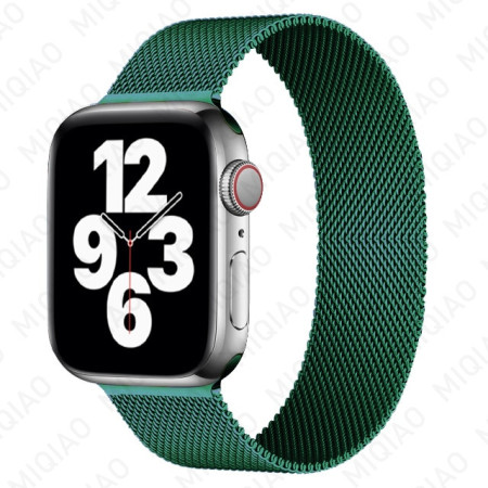 Ремешок для Apple Watch Milanise Loop Series 38/40 mm (Зеленый / Green)