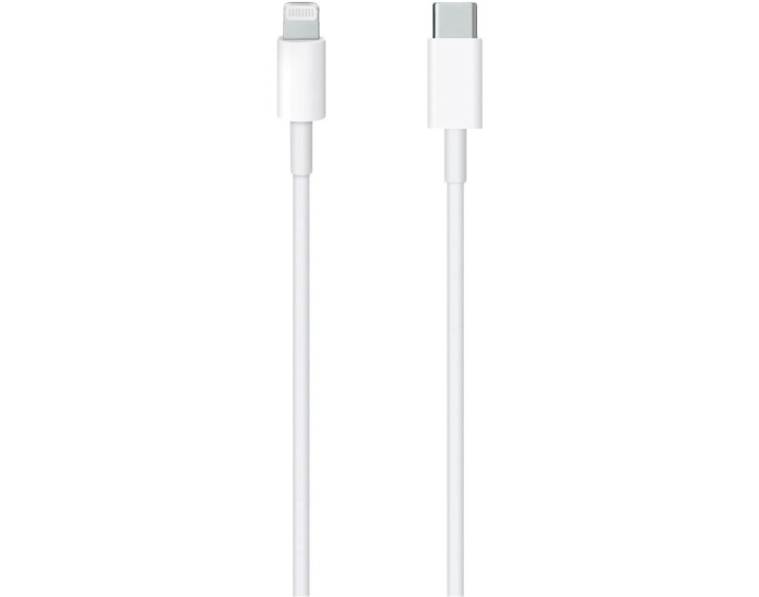 Кабель USB-C 99% Original Type-C to Lightning 1m (чіп MFI Foxconn) (тех.пак) White