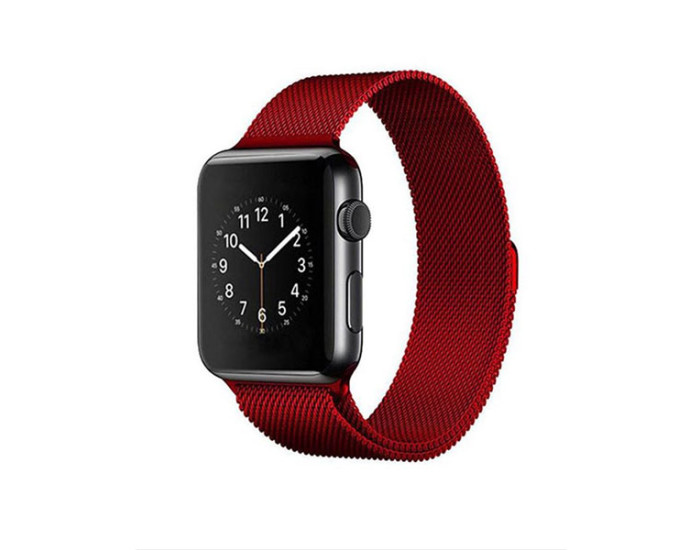Ремешок для Apple Watch Milanise Loop Series 42/44/45/49 mm Red