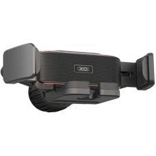 Автотримач в дефлектор XO C95 (Чорний / Black)