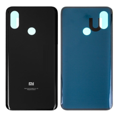 Задняя крышка корпуса Xiaomi Mi8, черная (Класс А)