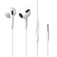 Провідні навушники Baseus Encok 3.5mm Wired Earphone H17 (NGCR020002) White