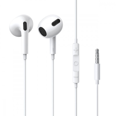 Проводные наушники Baseus Encok 3.5mm Wired Earphone H17 (NGCR020002) White