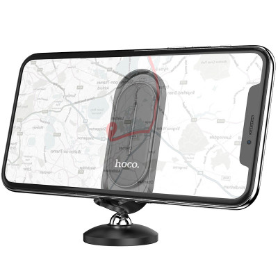 Автотримач магнітний Hoco CA78 Karly center console magnetic car holder Black