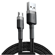 Кабель USB Baseus Cafule MicroUSB (CAMKLF-CG1) (2m) (Чорний \ Black)