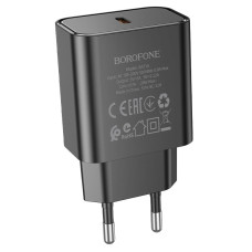 Сетевое зарядное устройство Borofone BA71A (PD20W) Черный