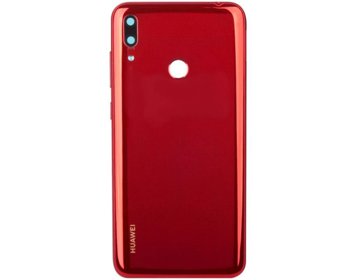 Задняя панель корпуса для Huawei Y7 Pro 2019, красная