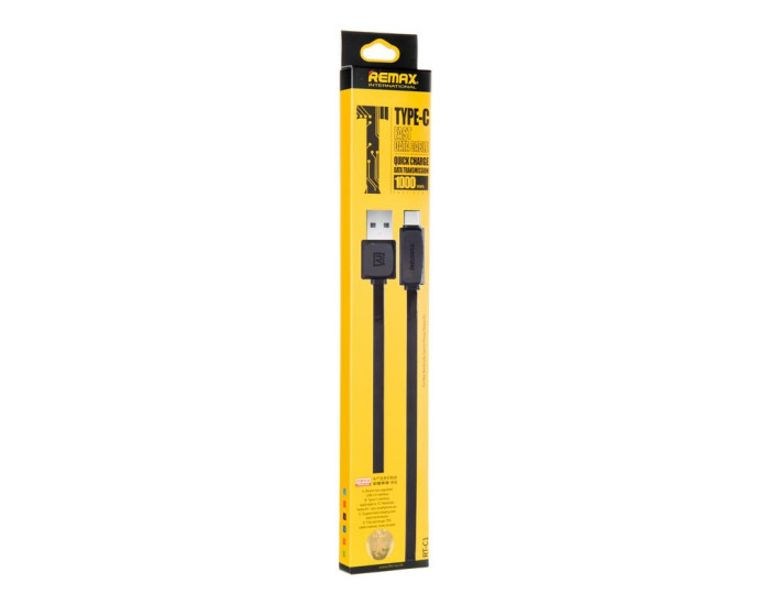 Кабель USB Cable Remax (OR) RT-C1 USB to Type-C (5-057) Black