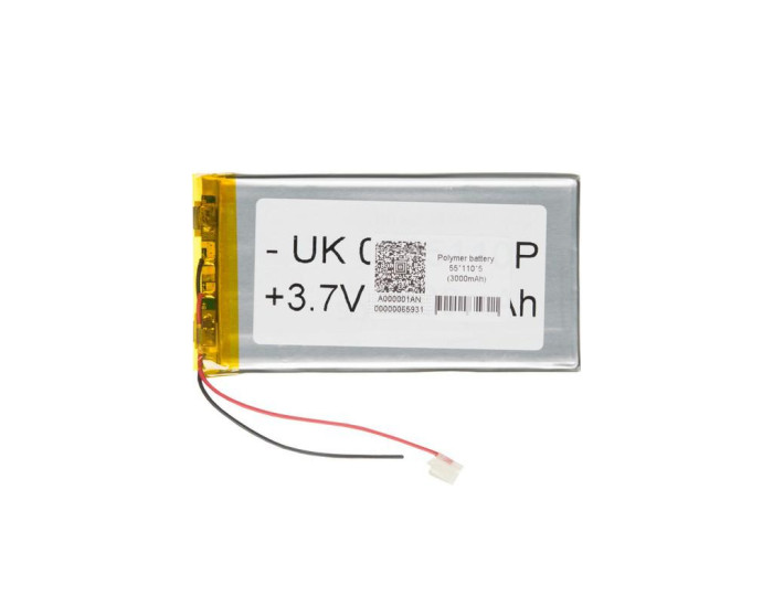 Аккумулятор универсальный внутренний, 55*120*3.5 (3000mAh)