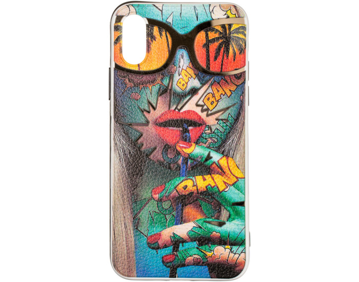 Чехол-силикон Print Case for iphone X/ XS №4