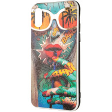 Чехол-силикон Print Case for iphone X/ XS №4